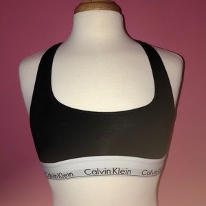 Calvin Klien black sports bra